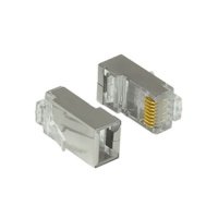 RJ45 SOKET FRISBY RJ4522N METAL CAT6 100LÜ  - 1